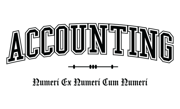 ACCOUNTING - White Motto - Unisex T-Shirt
