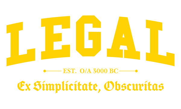 LEGAL - Color Motto - Unisex Hoodie