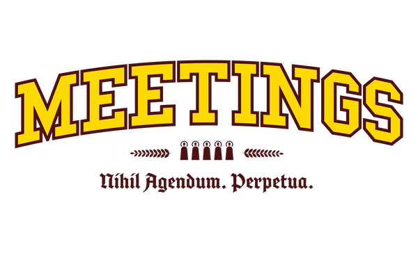 MEETINGS - Color Motto - Unisex Hoodie