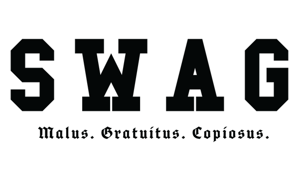 SWAG - Black Motto - Unisex T-Shirt