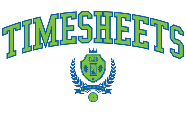 TIMESHEETS - Color Crest - Light T-Shirt
