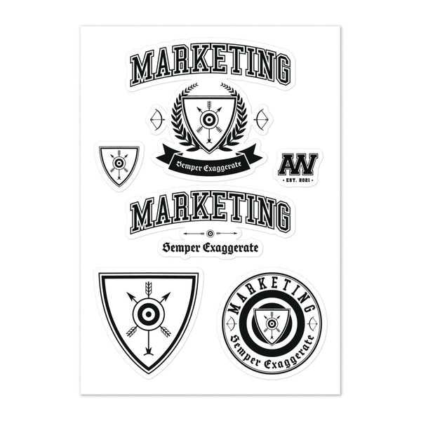 MARKETING - Stickers - Black