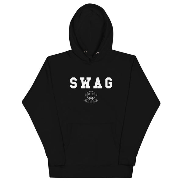 SWAG - White Crest - Unisex Hoodie