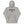 Load image into Gallery viewer, Grey hoodie with the Commuting crest in black
