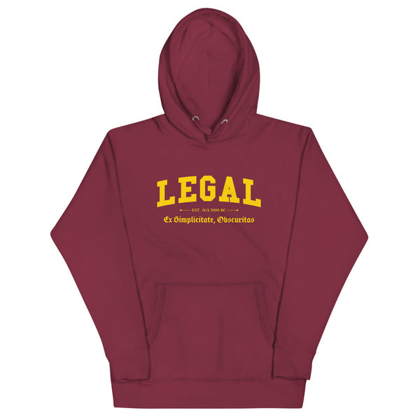 LEGAL - Color Motto - Unisex Hoodie