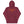 Load image into Gallery viewer, Maroon hoodie with the Commuting crest in red outlined in orange

