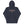 Load image into Gallery viewer, A navy blue hoodie with the Accounting Crest on the front. The crest is blue and outlined in orange.
