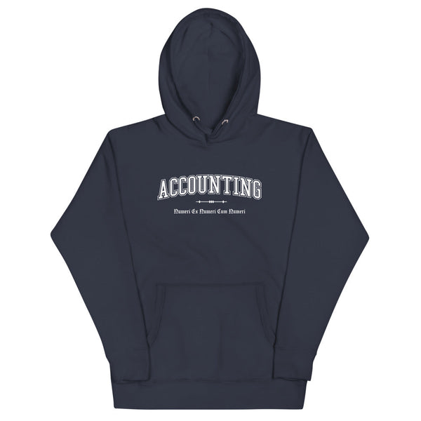 ACCOUNTING - White Motto - Unisex Hoodie