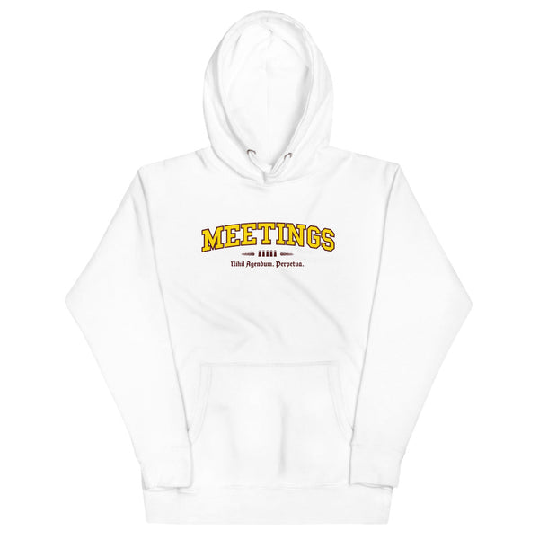 MEETINGS - Color Motto - Unisex Hoodie