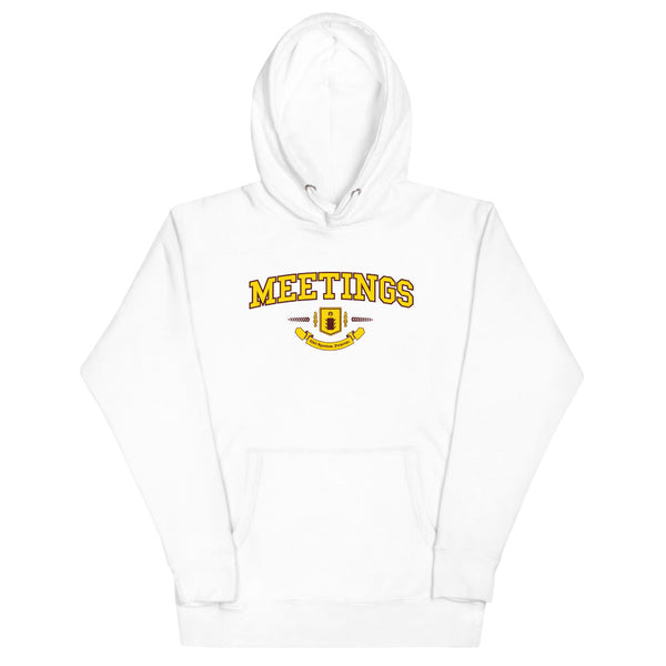 MEETINGS - Color Crest - Unisex Hoodie