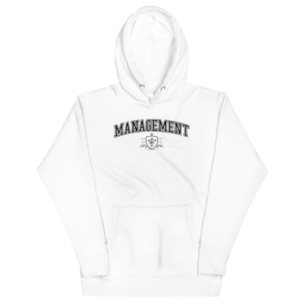 MANAGEMENT - Black Crest - Unisex Hoodie