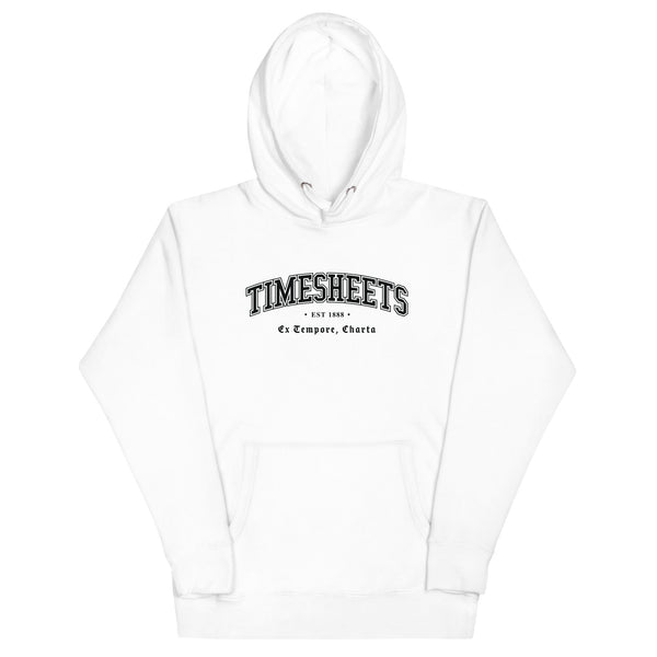 TIMESHEETS - Black Crest - Light Hoodie
