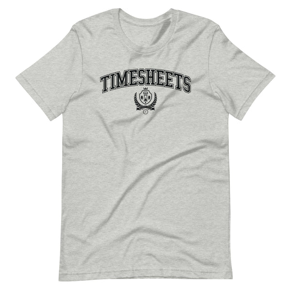 TIMESHEETS - Black Crest - Light T-Shirt