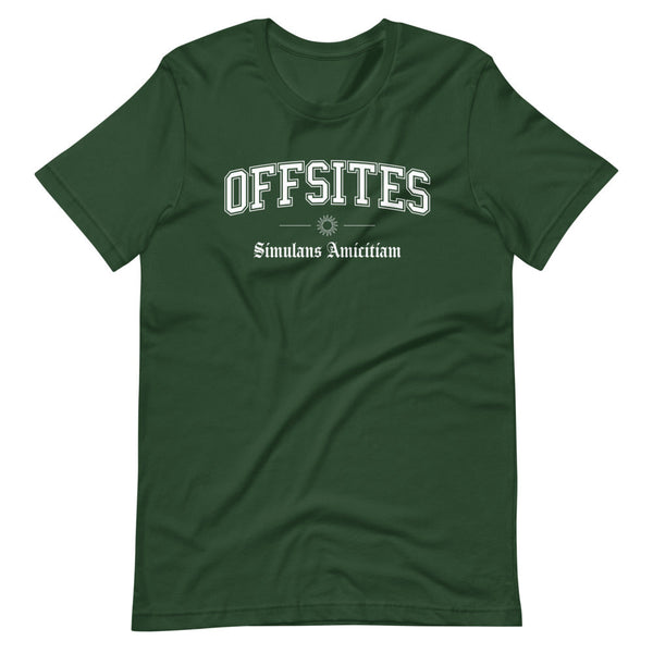 OFFSITES - White Motto - Unisex T-Shirt