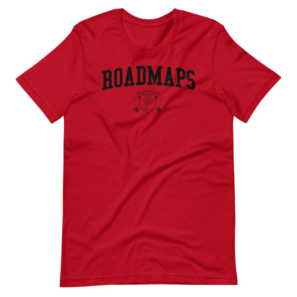 ROADMAPS - Black Crest - Unisex T-Shirt