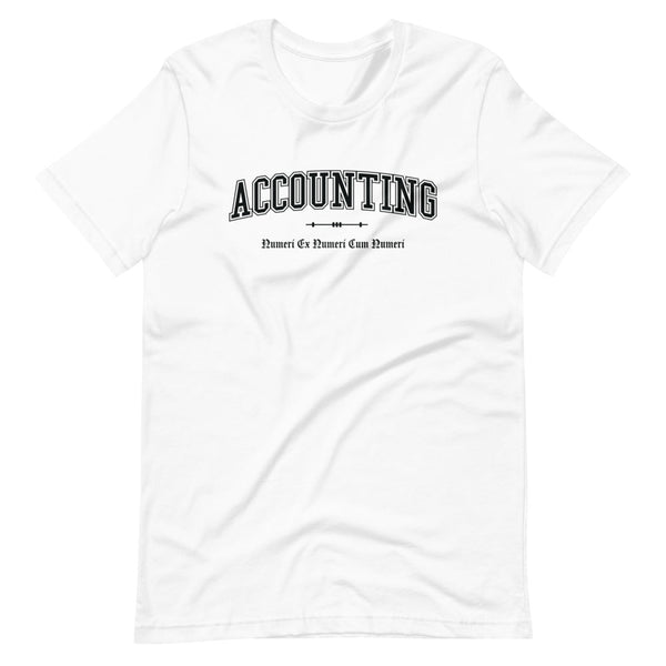 ACCOUNTING - Black Motto - Unisex T-Shirt