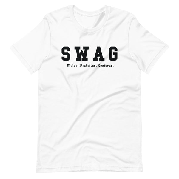 SWAG - Black Motto - Unisex T-Shirt