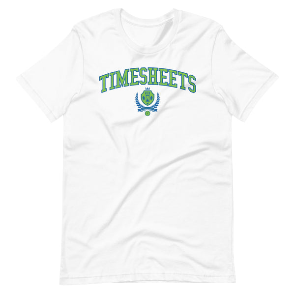 TIMESHEETS - Color Crest - Light T-Shirt
