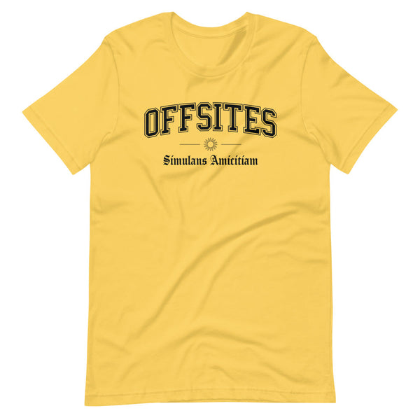 OFFSITES - Black Motto - Unisex T-Shirt
