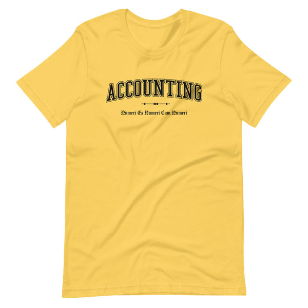 ACCOUNTING - Black Motto - Unisex T-Shirt