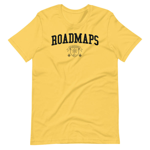 ROADMAPS - Black Crest - Unisex T-Shirt