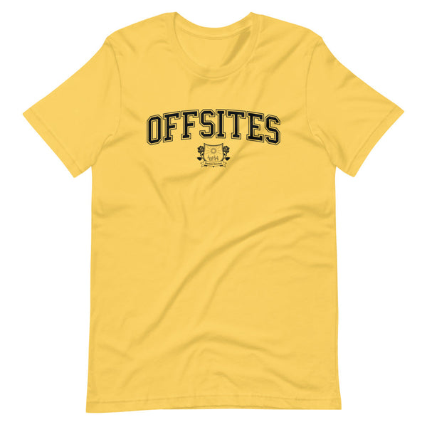 OFFSITES - Black Crest - Unisex T-Shirt