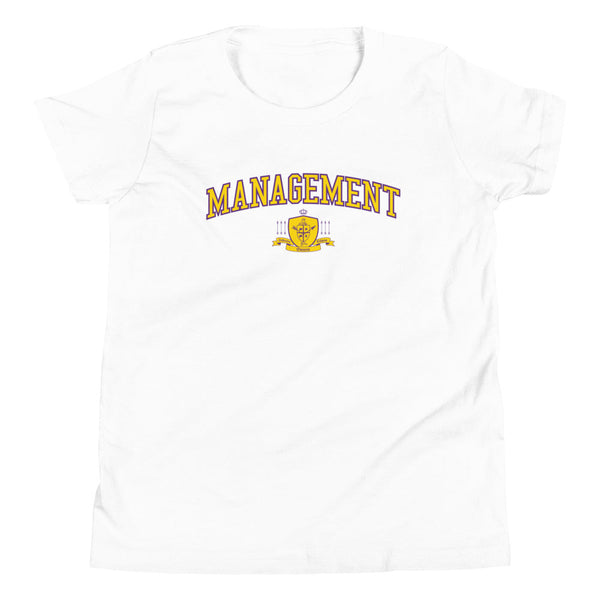 MANAGEMENT - Color Crest - Youth Tee